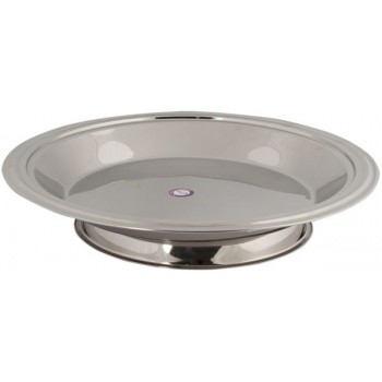 صحن غوزي من الفولاذ بقاعده مقاس 55 سم 